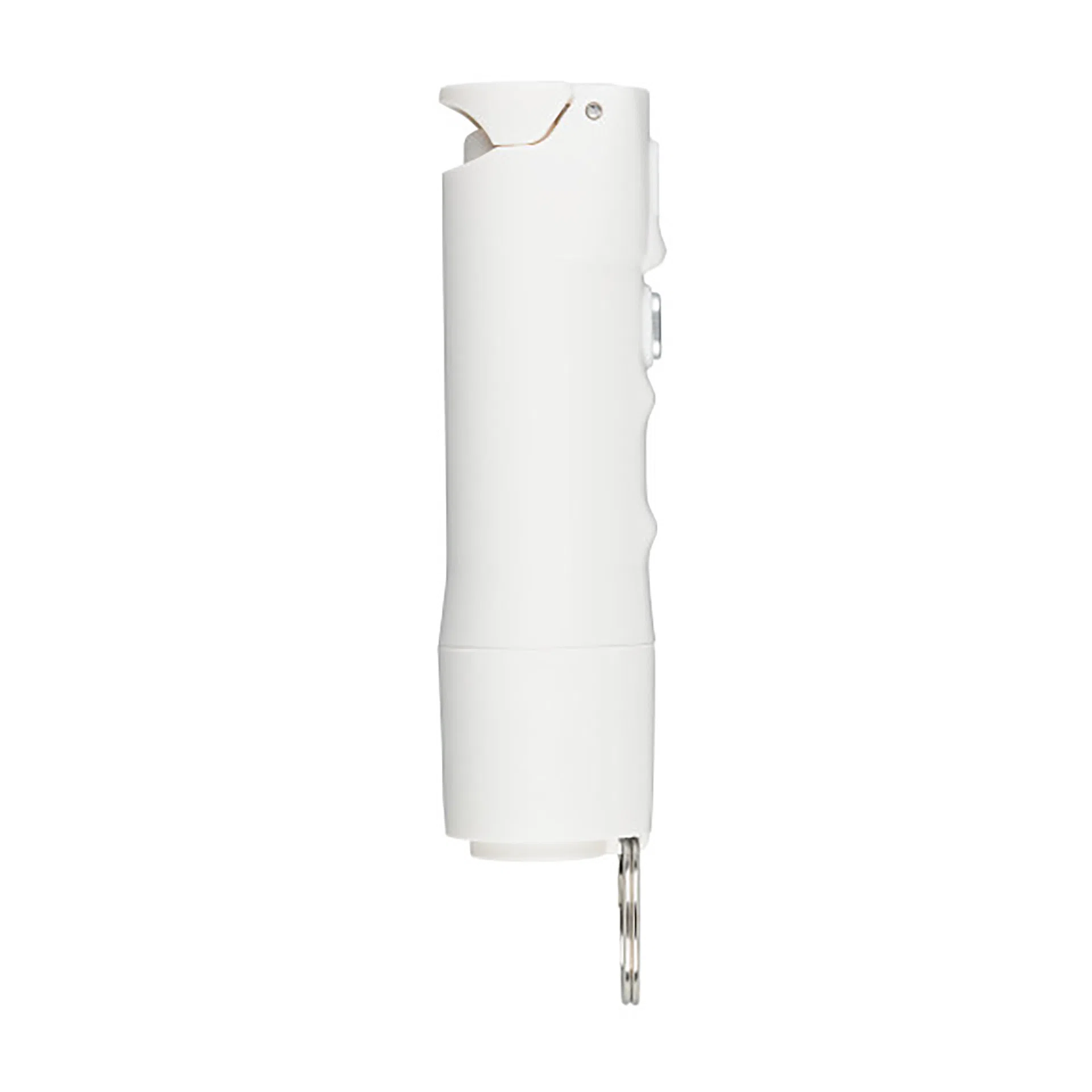 Sabre 2-In-1 Pepper Spray With Alarm for Personal Defense – 0.54 oz, 130dB Alarm, White (F15PA-SNOC-TEX)