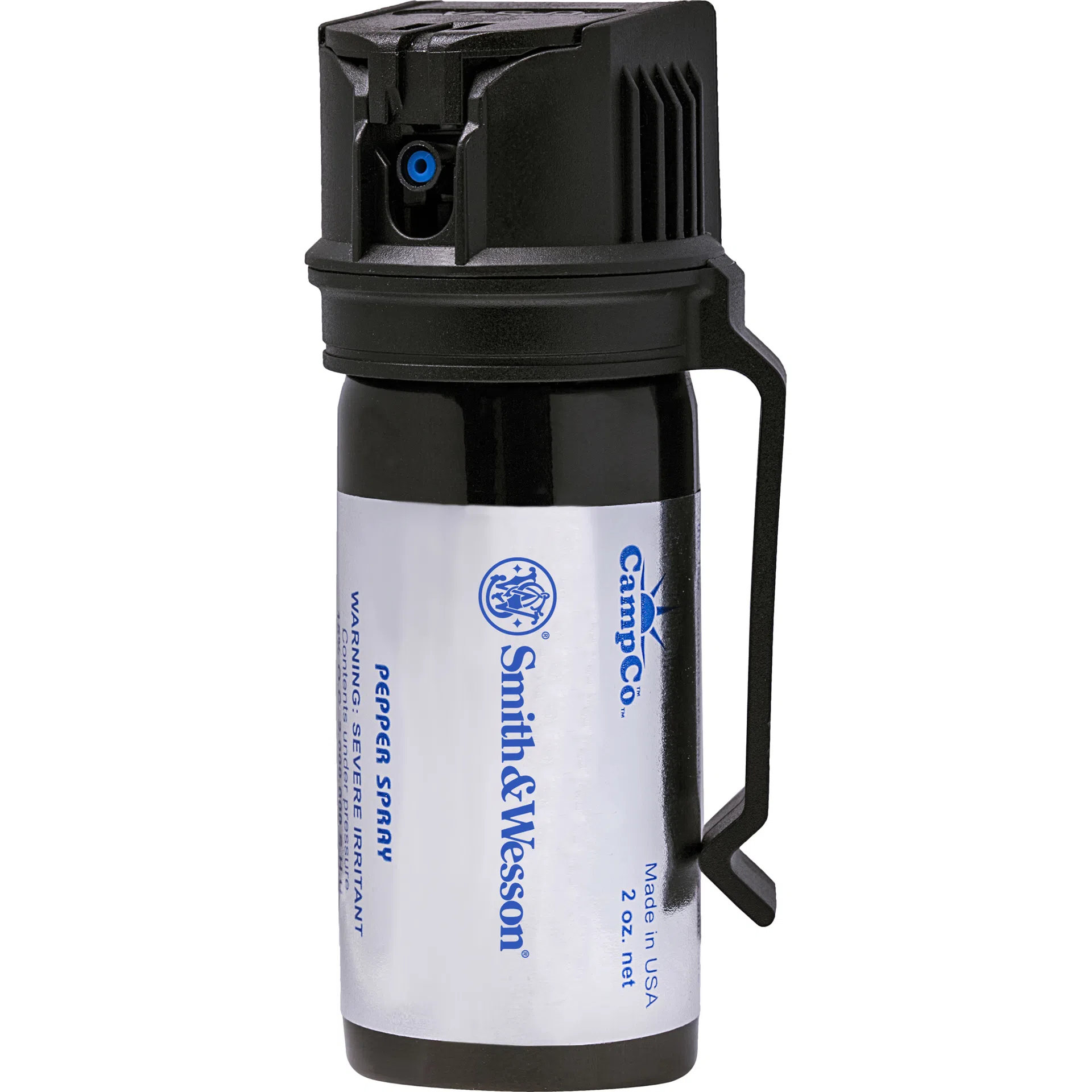 Caliber Gourmet Smith And Wesson Pepper Spray Aerosol – 2 Oz Capacity, 15 Ft Range, Black (SWP-1300)