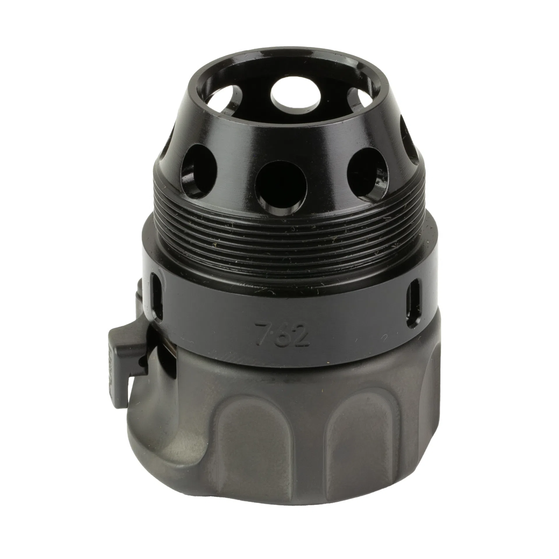 Surefire HUB Suppressor Adapter – 7.62 NATO, 1-3/8x24 to SOCOM Mount, Black