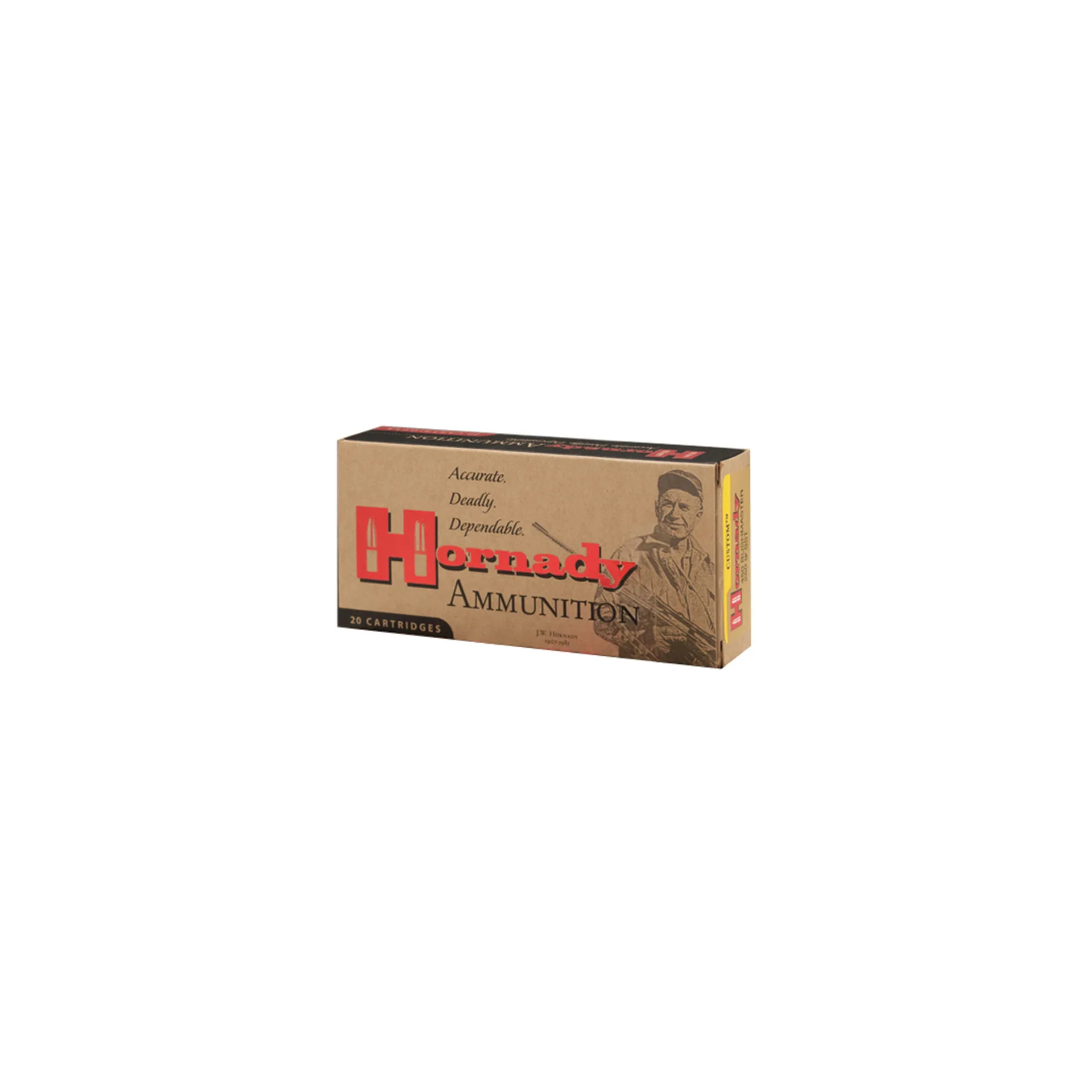 Hornady Custom Rifle Ammunition 308 Winchester – 150 Grain, SST, 20 Rounds (8093)