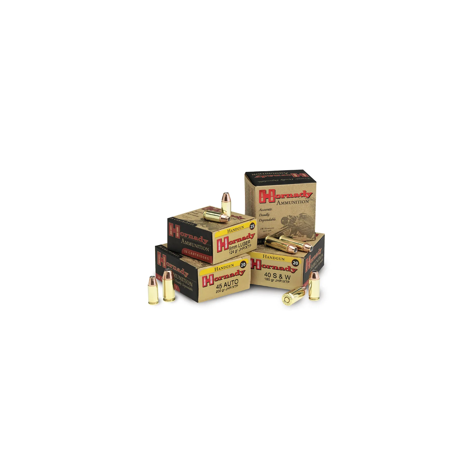 Hornady Custom Handgun Ammunition 500 S&W 500 Gr XTP – 20 Rounds (9252)