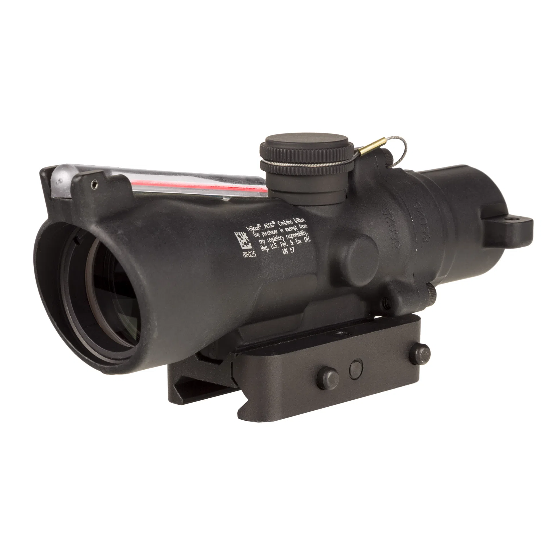 Trijicon ACOG Rifle Scope 3X24 for 7.62x39 – Red Horseshoe Dot Reticle, Q-LOC Mount (TA50-C-400360)