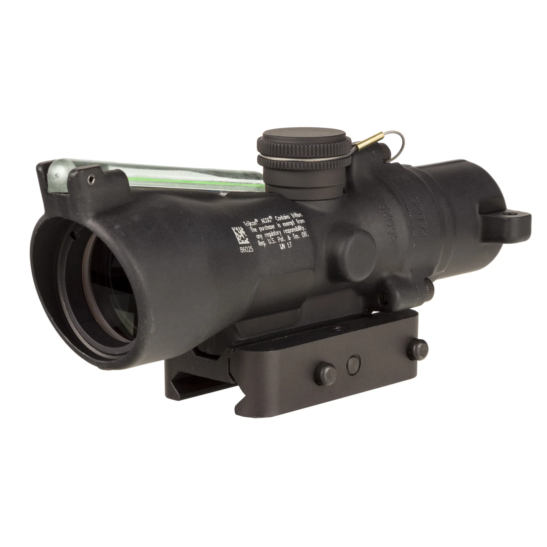 Trijicon ACOG Rifle Scope 3X24 for 7.62x39 – Green Horseshoe Dot Reticle, Q-LOC Mount (TA50-C-400362)