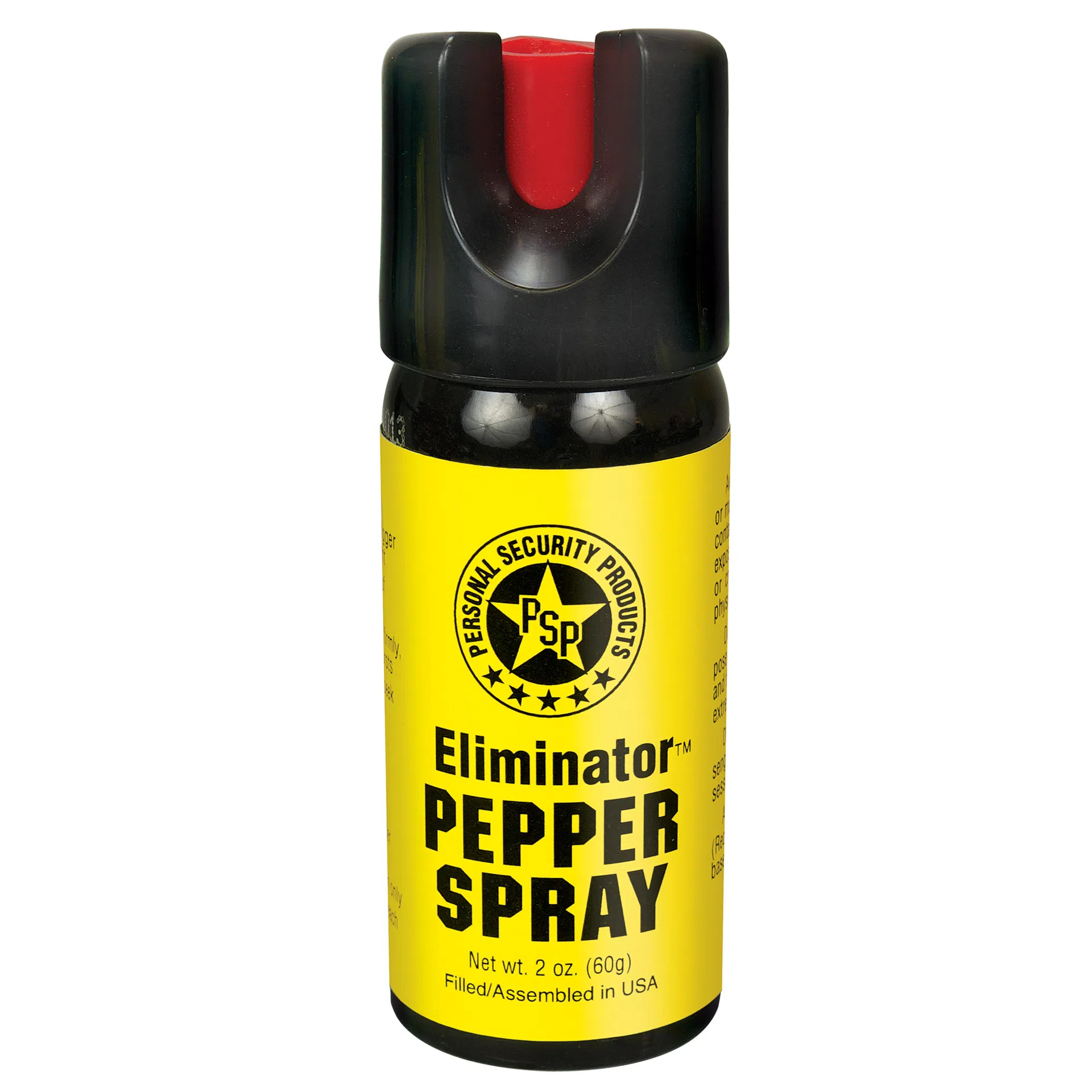 PS Products Eliminator Pepper Spray 2oz – Aerosol Can (EC60TL‑C)
