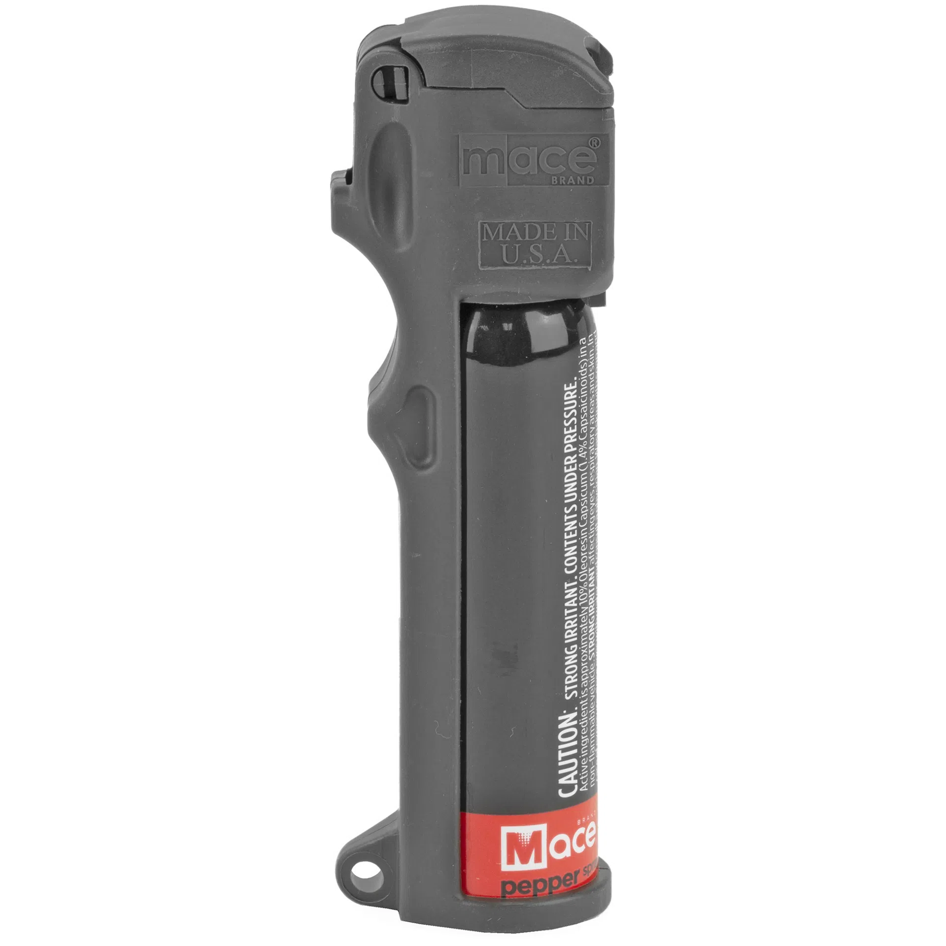 Mace Security International Personal Pepper Spray, 10% PepperGard, 18gm w/Keychain Aerosol Can (80725)