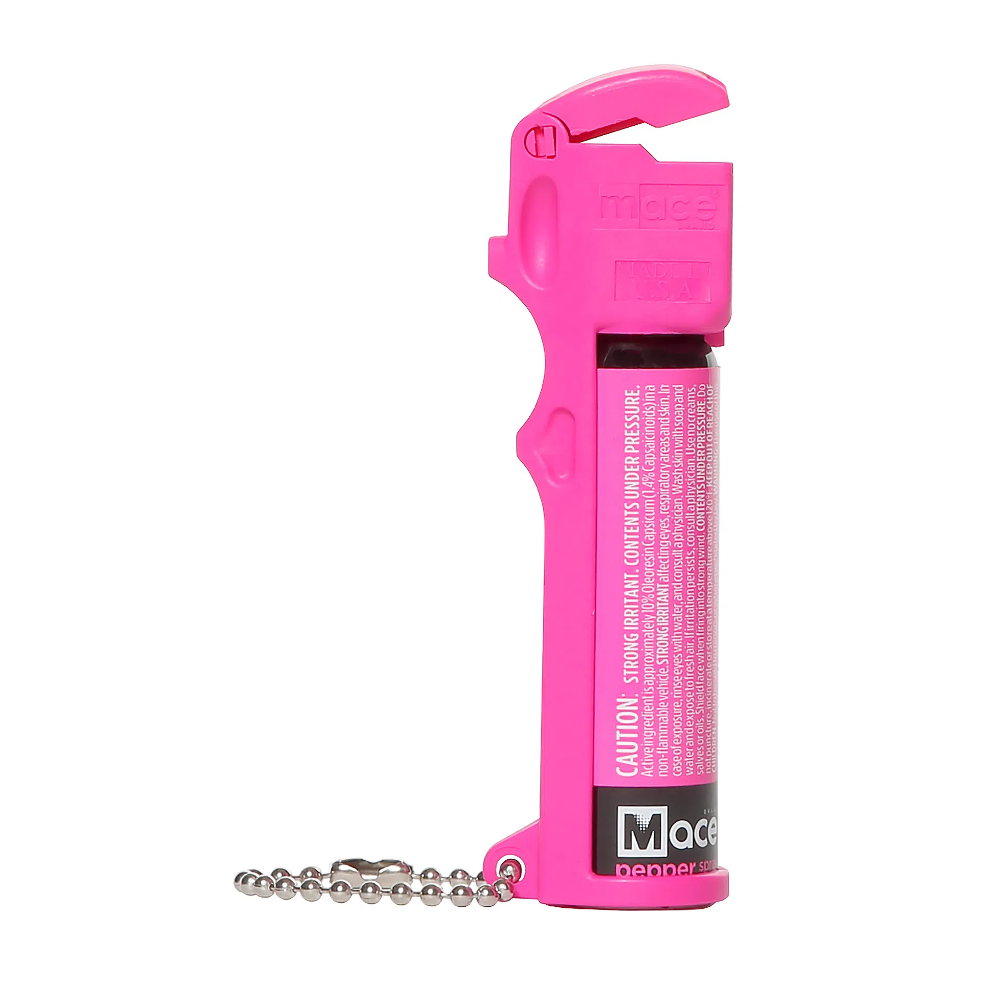 Mace Security International Personal Pepper Spray, 10% Pepper, 18gm Pink Aerosol Can (80347)