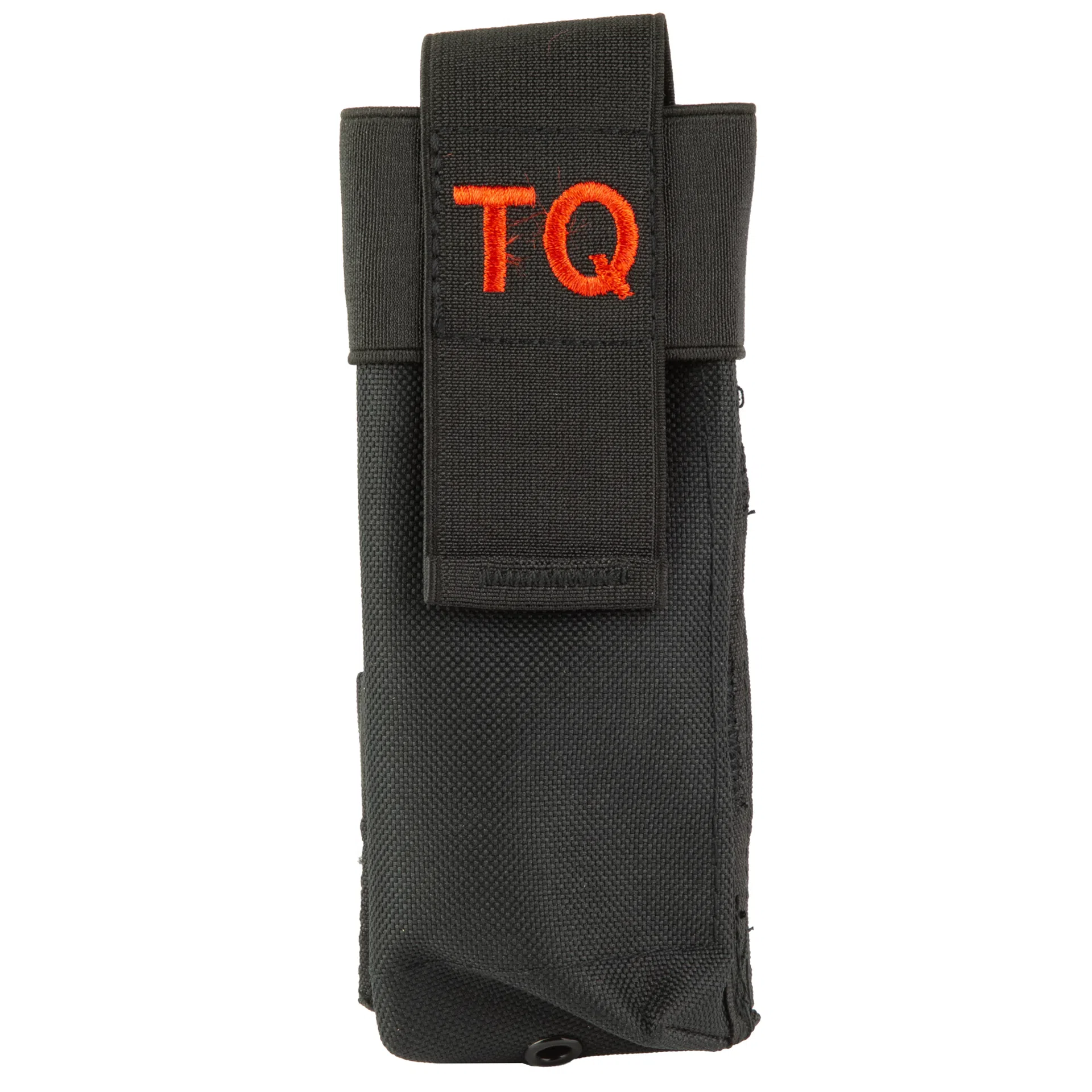 NcSTAR Tourniquet Pouch For MOLLE Gear – Elastic Flap Design, Black (CVTQ3020B)