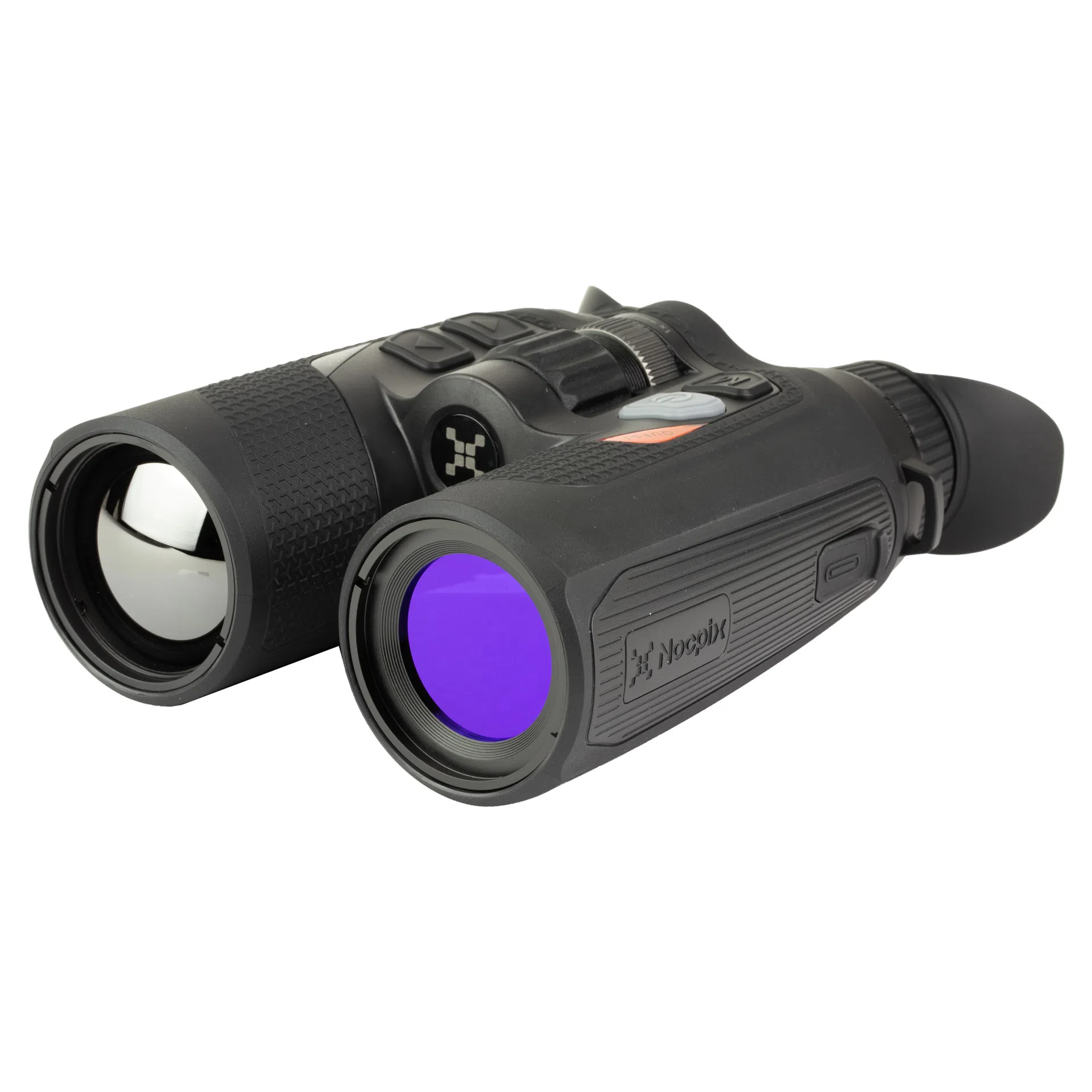 NOCPIX Thermal Binocular 4X Native for Observation – Laser Rangefinder, 50mm Objective (QUEST-H50R)